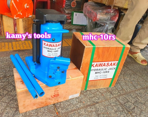 Đội móc 10 tấn đội đầu 20 tấn kích móc MHC-10RS Kawasaki kích chân