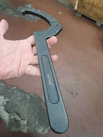 Cờ lê móc có điều chỉnh Wetools 155MM-220MM