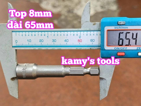 Đầu vít bắn tôn 8mm TOP dài 45mm 65mm 071120-8MM và 080114-8MM