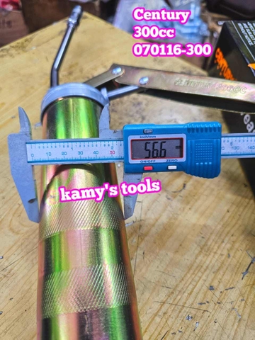 Bơm mỡ bằng tay 300cc Century 070116-300