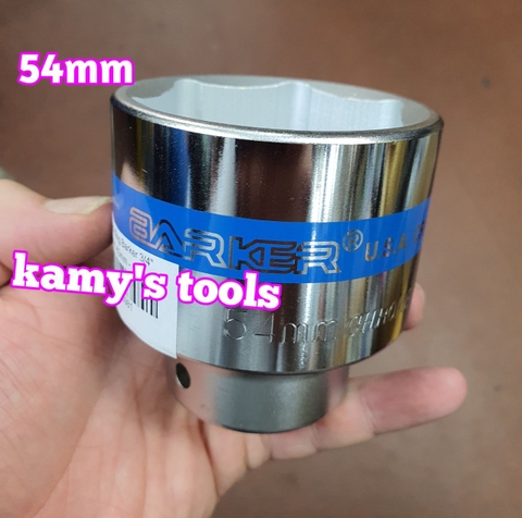 Đầu tuýp khẩu Barker 3/4 inch lục giác 6 cạnh bông 12 cạnh 54mm 55mm 60mm 63mm 65mm