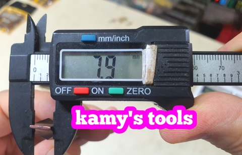 Mũi vít dẹp đóng Standard 8mm loại dài 80mm thép S2 (lẻ 1 cây)