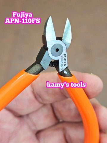 Kìm cắt nhựa kỹ thuật lưỡi bằng Fujiya APN-110FS cắt nhựa 3mm dài 110mm