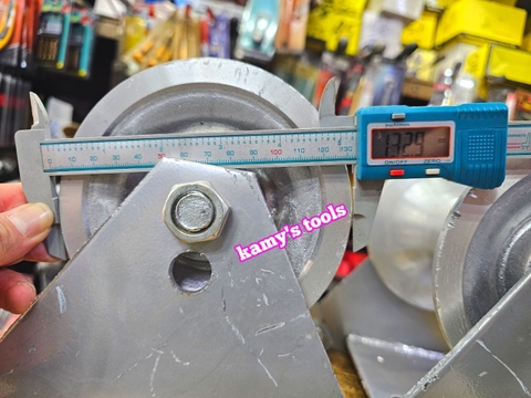 Con lăn kéo cáp điện loại 3 con thẳng hàng hàng nhập khẩu loại dày cao cấp con lăn nhôm kamytools