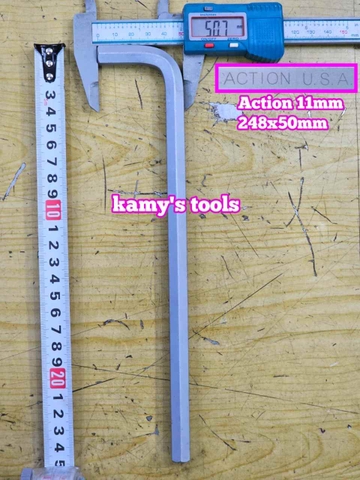 Lục giác đầu bằng  Action 11mm dài 248mm ACK-62211