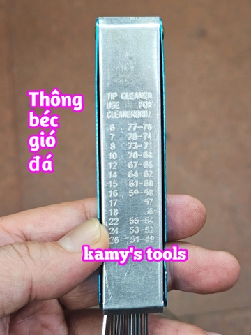 Dụng cụ thông béc hàn cắt gió đá kamytools
