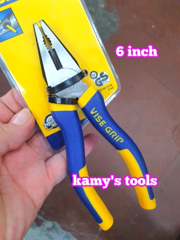 Kìm Điện Irwin Vise-Grip 6 Inch 10505875 Dài 150mm (Kiềm Điện Irwin, Kềm Điện Irwin)