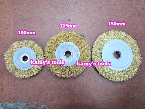 Bánh cước chổi thau đánh rỉ sét đường kính 100mm 125mm 150mm kamytools