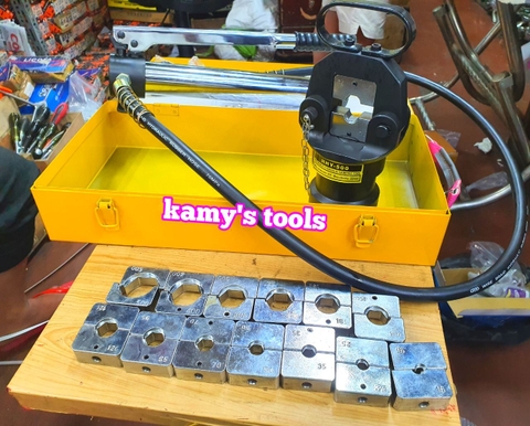 Đầu ép cos thủy lực HHY-500 16-500mm2 bao gồm bơm lực ép 20 tấn