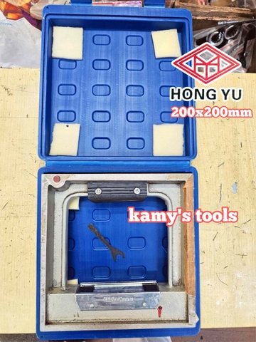 Livo nivo khung cân máy hình vuông 200mm x0.02mm HongYu HY-09520A