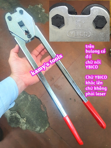 Kìm bấm kẹp bọ đai nhựa 16mm 19mm Ybico C3016 dài 490mm chính hãng