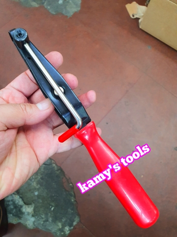 Dụng cụ kìm rút siết cắt, bấm kẹp phe dây đai thít inox chụp bụi đầu láp ô tô, kìm rút đai láp