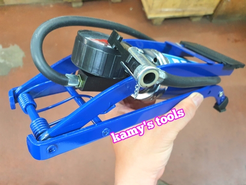 [Chính hãng] Bơm hơi đạp chân 1 xilanh Cmart model L0001, bơm xe đạp ô tô