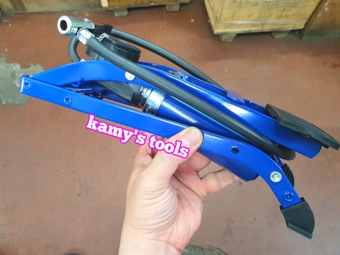 [Chính hãng] Bơm hơi đạp chân 1 xilanh Cmart model L0001, bơm xe đạp ô tô