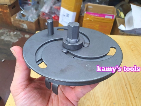 Dụng cụ vam cảo 3 chân tháo mở nắp nhựa bình xăng ô tô Trigoldte