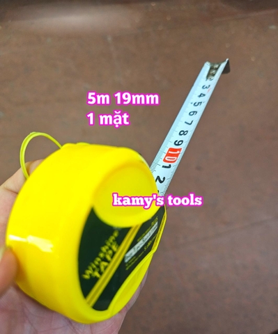 Thước Kéo 5m Bản 25mm Winshine Kéo Không Gãy (Thước Kéo 5m, Thước Rút 5m, Thước Cuốn 5m)