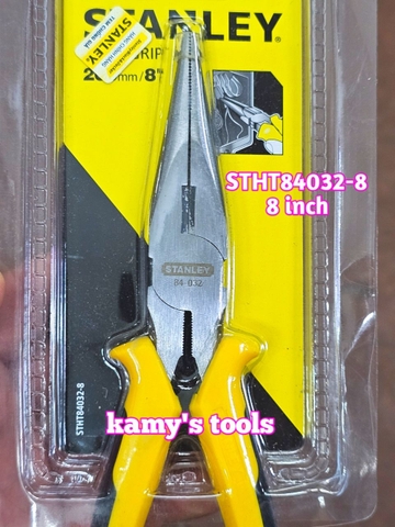 Kìm mỏ nhọn Stanley 8 inch 200mm Stanley 84-032, STHT84032-8, Kềm mỏ nhọn