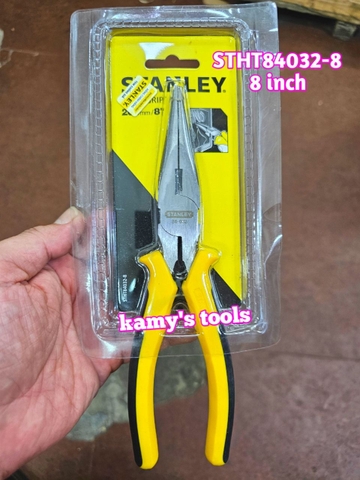 Kìm mỏ nhọn Stanley 8 inch 200mm Stanley 84-032, STHT84032-8, Kềm mỏ nhọn