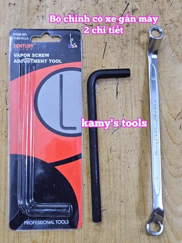 Combo Chỉnh Cò Xe Máy Súp Bắp Supap Hotssman Century Luxtop 2 chi tiết