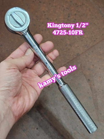 Cần siết tự động 1/2 inch Kingtony model 4725-10FR dài 250mm và 4725-12FR dài 300mm đầu tròn