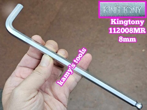 Lục giác bi Kingtony 1.5mm 2mm 2.5mm 3mm 4mm 5mm 6mm 8mm 10mm 112015MR 112002MR 112025MR 112003MR 112004MR 112005MR 112006MR 112008MR 112010MR