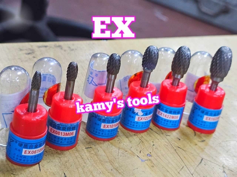 Mũi Mài Mũi Doa Hợp Kim Thép Jinyingpai Ex 6mm 8mm 10mm 14mm 16mm