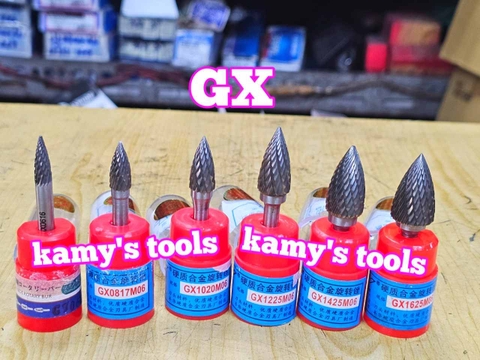 Mũi Mài Mũi Doa Hợp Kim Thép Gx 6mm 8mm 10mm 14mm 16mm