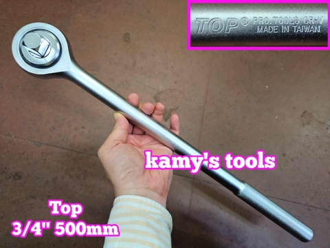 Cần tuýp tự động đầu tròn 3/4 inch Top 45 răng dài 500mm TSA-00003