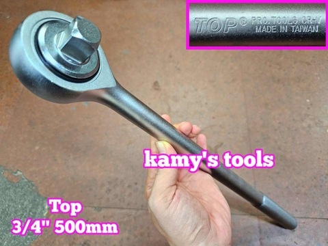 Cần tuýp tự động đầu tròn 3/4 inch Top 45 răng dài 500mm TSA-00003