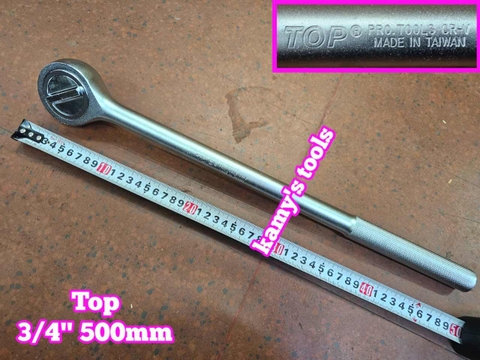 Cần tuýp tự động đầu tròn 3/4 inch Top 45 răng dài 500mm TSA-00003