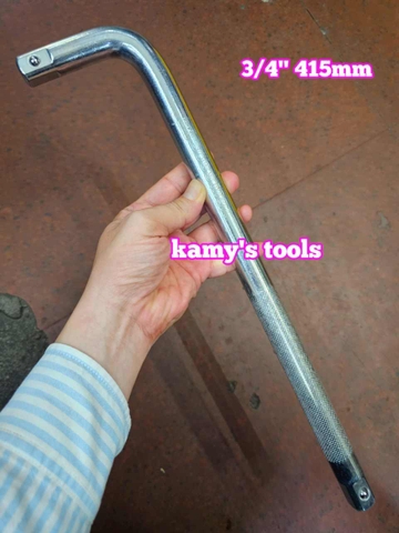 Cần cong L 3/4 inch dài 16 inch 400mm, cần chữ L