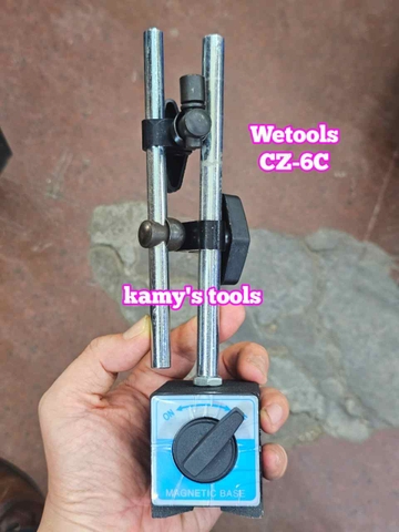 Chân đế từ nam châm gá đồng hồ so CZ-6C Wetools