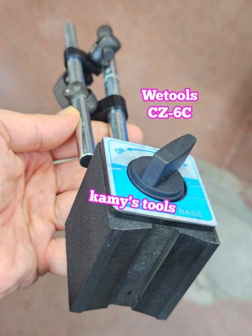 Chân đế từ nam châm gá đồng hồ so CZ-6C Wetools
