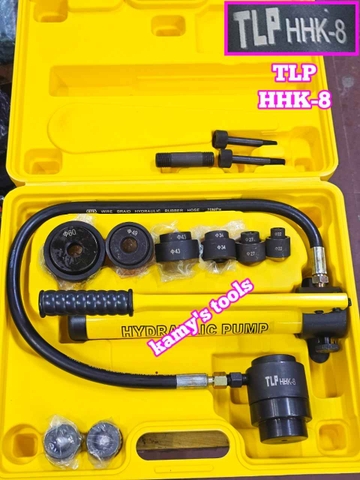 Dụng cụ đột lỗ tôn thủy lực HHK-8 khuôn 22mm-60mm