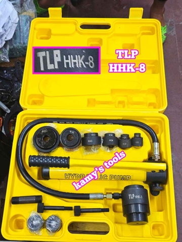 Dụng cụ đột lỗ tôn thủy lực HHK-8 khuôn 22mm-60mm