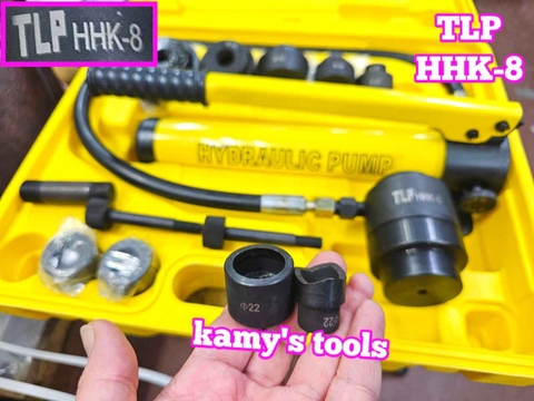 Dụng cụ đột lỗ tôn thủy lực HHK-8 khuôn 22mm-60mm