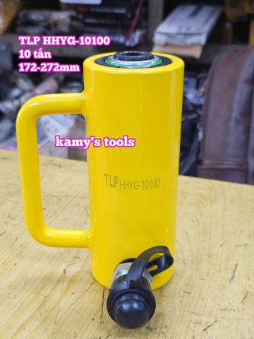 HHYG-10100 Kích thủy lực 10 tấn hành trình 100mm TLP 172mm-272mm có ron che bụi