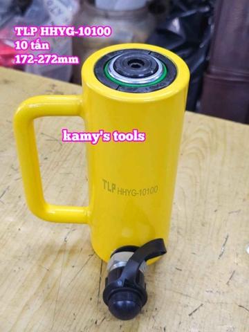 HHYG-10100 Kích thủy lực 10 tấn hành trình 100mm TLP 172mm-272mm có ron che bụi