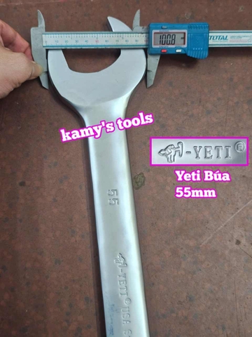 Cờ lê vòng miệng 55mm Yeti đầu búa YT-H3255