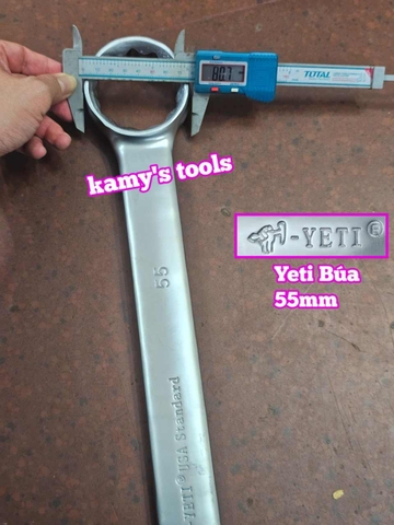 Cờ lê vòng miệng 55mm Yeti đầu búa YT-H3255