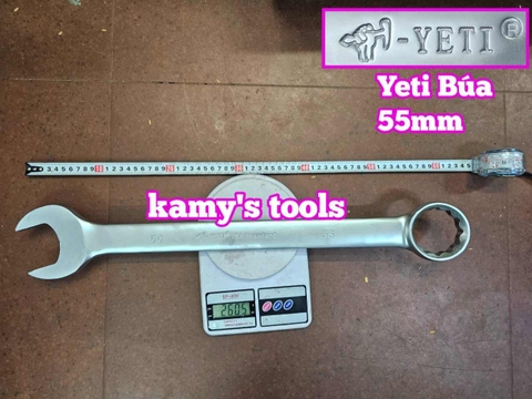 Cờ lê vòng miệng 55mm Yeti đầu búa YT-H3255
