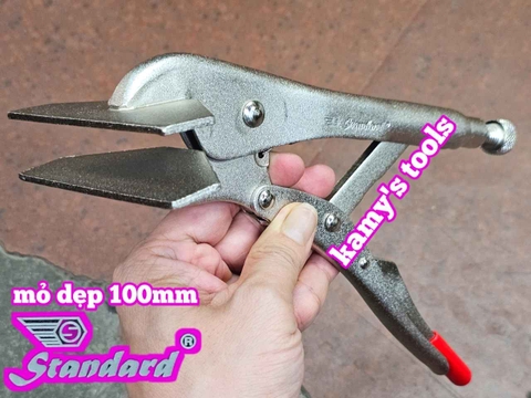 Kìm Bấm Chết Hàn Mỏ Vịt Dài 10 Inch 250mm Standard, Kìm Bấm Hàn Mỏ Vịt, Kìm Bấm Mỏ Vịt STD-0167