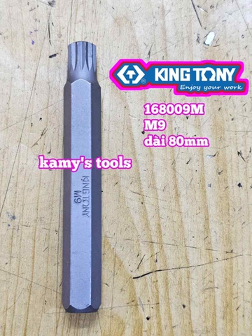 Mũi vít đóng đầu bông Kingtony M6 M8 M9 M10 dài 80mm 168006M 168008M 168009M 168010M 168012M 168014M