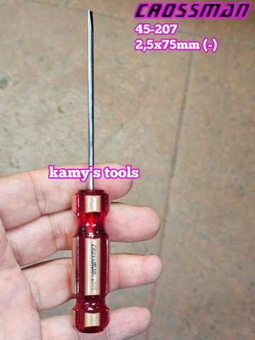 Tua vít bake dẹp 2mm PH00 Crossman dài 75mm 45-227 45-207