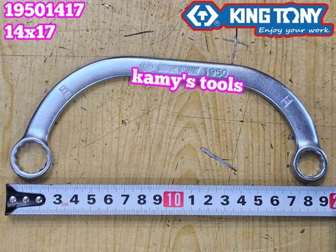 Cờ lê 2 đầu vòng trái me Kingtony 10x12, 11x13, 12x14, 13x15, 14x17, 16x18, 17x19, 19x22 19501012 19501012 19501113 19501214 19501315 19501417 19501618 19501719 19501922