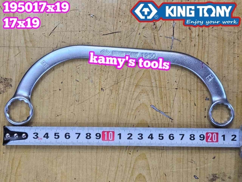 Cờ lê 2 đầu vòng trái me Kingtony 10x12, 11x13, 12x14, 13x15, 14x17, 16x18, 17x19, 19x22 19501012 19501012 19501113 19501214 19501315 19501417 19501618 19501719 19501922