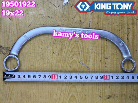 Cờ lê 2 đầu vòng trái me Kingtony 10x12, 11x13, 12x14, 13x15, 14x17, 16x18, 17x19, 19x22 19501012 19501012 19501113 19501214 19501315 19501417 19501618 19501719 19501922