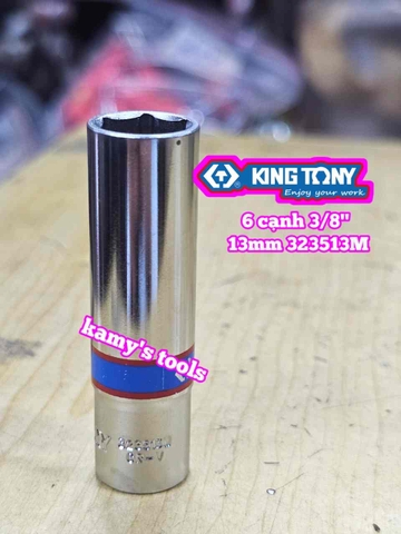 Đầu tuýp 3/8 inch 6 cạnh Kingtony 7mm 8mm 9mm 10mm 11mm 12mm 13mm 14mm 16mm 17mm 19mm 323507M 323508M 323509M 323510M 323511M 323512M 323513M 323514M 323516M 323517M 323519M