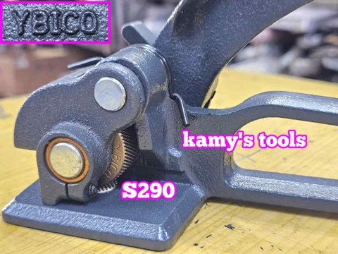 Dụng cụ kìm siết đai thép đai kiện hàng Ybico S290 3/8-3/4 inch tương đương 10-20mm chính hãng đài loan