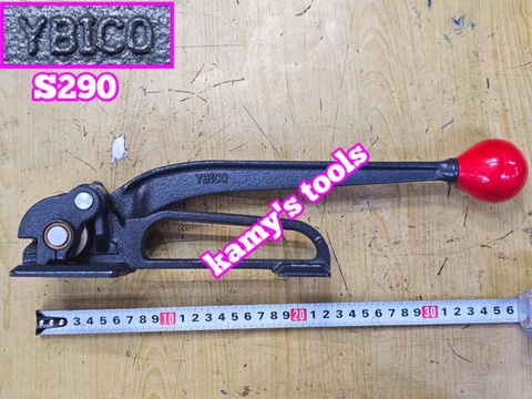 Dụng cụ kìm siết đai thép đai kiện hàng Ybico S290 3/8-3/4 inch tương đương 10-20mm chính hãng đài loan